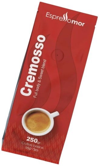 אספרסו מור קרמוסו פולי קפה 250 גרם
