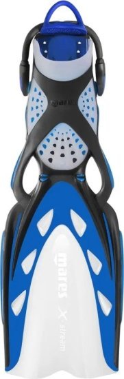 סנפירי צלילה Mares X Stream S כחול לבן