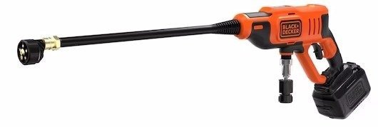 מכונת שטיפה בלחץ נטענת 18V 24Bar Black+Decker