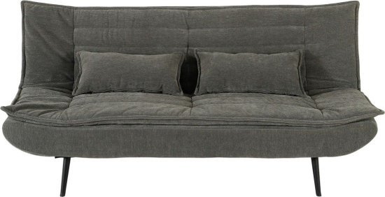 ספה תלת־מושבית נפתחת למיטה וחצי דגם הופמן מבית ברדקס – צבע אפור כהה