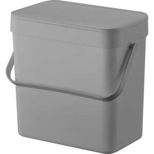 פח עומד נתלה 7 ליטר Eko Puro אפור