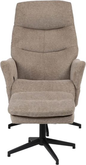 כורסת טלוויזיה מבד דגם קאן מבית דוקטור גב – צבע בז'