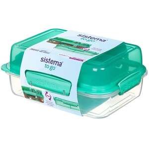 מיכל אחסון 1.8 ל' Bento Cube Sistema מנטה