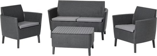 מערכת ישיבה כתר Salemo אפור