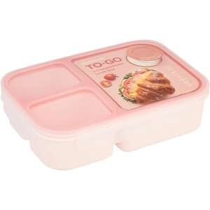 קופסת אוכל הרמטית 980 מל Lock & Lock ורוד