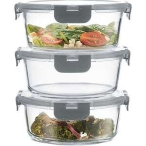 סט 3 קופסאות אחסון עגולות Darna