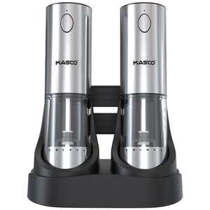 סט מטחנות מלח ופלפל חשמליות Kasco