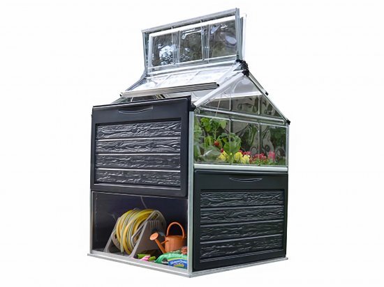 חממה ביתית Plant Inn Palram כסוף 118x118x148