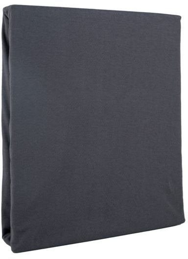 סדין ג'רסי 100% כותנה למיטה בגודל 120x200 ס"מ מבית Vardinon – אפור כהה