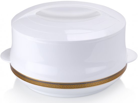 סיר תרמוס לאוכל 8 ליטר – Asian Diplomat, לבן