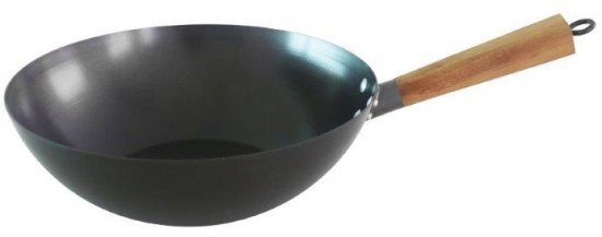 מחבת ווק פלדת פחמן 26 ס"מ – Soltam