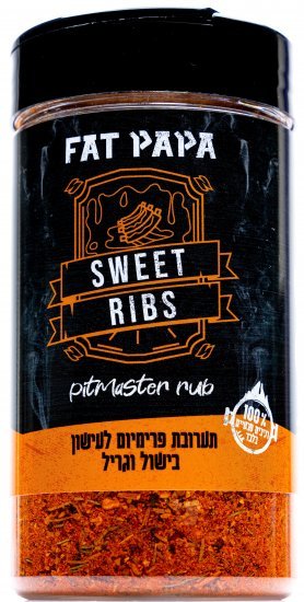 ראב Fat Papa Sweet Ribs – סוויט ריבס, 160 גרם