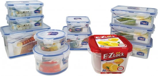 סט 12 קופסאות אחסון – Lock & Lock