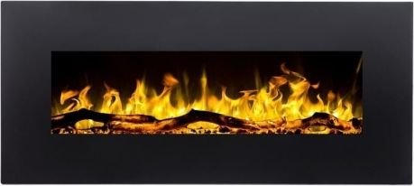 קמין חשמלי עם שלט 36 אינץ Aflamo Albion 36 1500W - צבע שחור