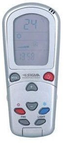 שלט אוניברסלי למזגני תדיראן Sigma SI-AC-TD2