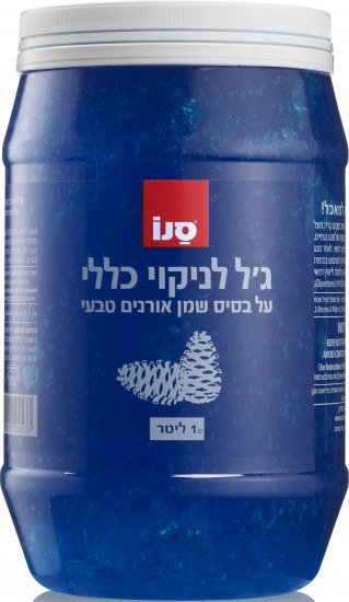 סנו ג׳ל לניקוי כללי על בסיס שמן אורנים טבעי 1 ליטר