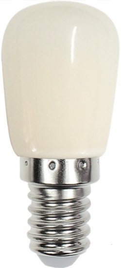 נורת לד פיגמי אור חם Eurolux E14 T26 2W – גוון אור 2900K