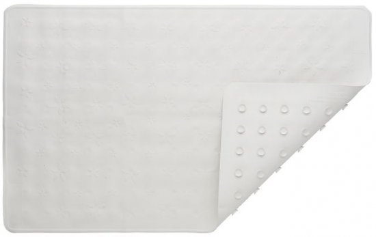 שטיח אמבטיה מונע החלקה מבית Baby Dan – צבע לבן