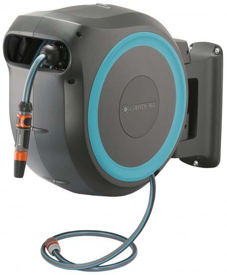 גלגלת השקייה אוטומטית + צינור 35 מטר 18630-20 Gardena