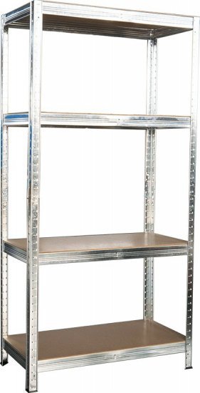 יחידת מדפים לנשיאת משקל כבד 4 מדפים Garden Top