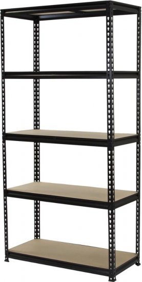 יחידת מדפים לנשיאת משקל כבד 5 מדפים 180x90x40 ס"מ Garden Top Premium