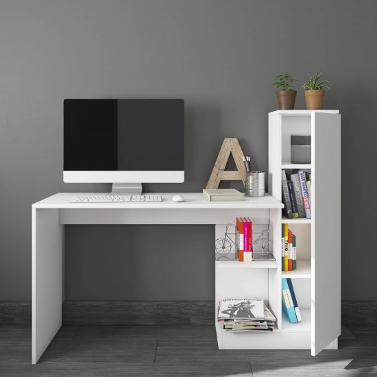 שולחן כתיבה Brisel Tudo Design 148 ס"מ לבן