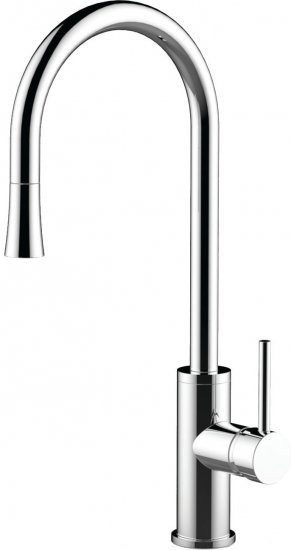 ברז מטבח נשלף Aquila Bell - צבע כרום