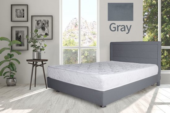 מיטה וחצי 120x190 דגם 6009 Olympia אפור