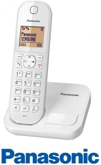 טלפון אלחוטי Panasonic KX-TGC410MBW – לבן