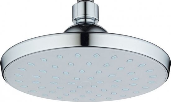 ראש מקלחת עגול בקוטר 15.5 ס"מ Aquila Adir – צבע נירוסטה