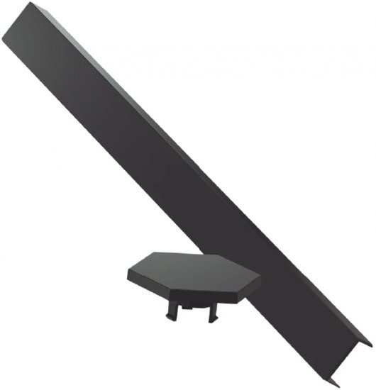 סט 9 תעלות כיסוי לתאורת Nanoleaf Lines – תעלות כיסוי בלבד – צבע שחור