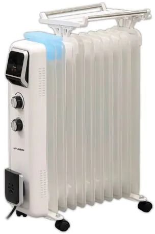 רדיאטור 11 צלעות Hyundai 2500W HAH-1120 - צבע לבן