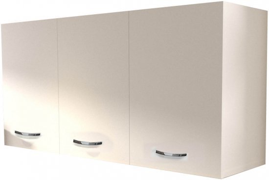 ארון שירות עליון למטבח 3 דלתות 1.2 מ' Tavor Tudo Design לבן