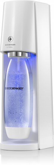 מכשיר סודה + מיכל גז Quick Connect 1 ליטר – Sodastream E-TERRA, לבן