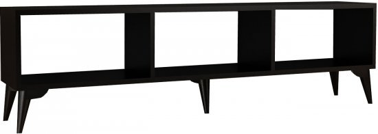 מזנון טלוויזיה ברוחב 150 ס''מ דגם Luna מבית Tudo Design - צבע שחור