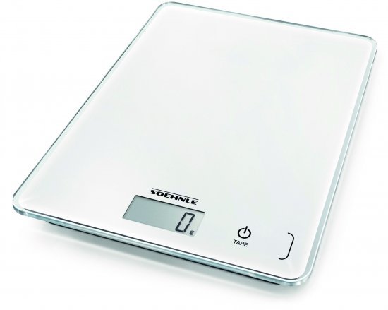 משקל מטבח דיגיטלי Soehnle Page Compact 300 – לבן