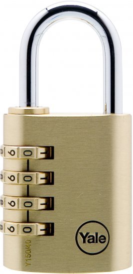 מנעול פליז קומבינציה 22 ממ Yale