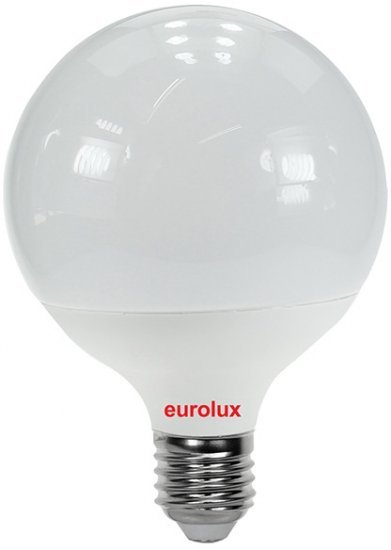 נורת זכוכית Eurolux COBGL1527 / WW 15W E27 G95 LED – גוון תאורה 2900K