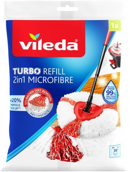 Vileda מטלית מיקרופייבר להחלפה בדלי הפלא