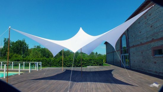 צילייה מבד לייקרה 6X3 מטר