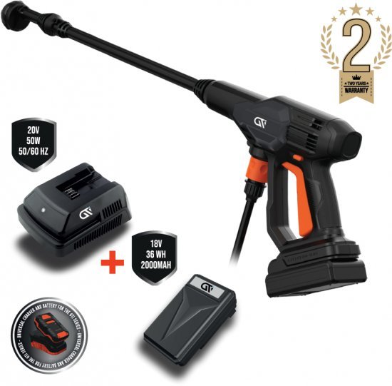 אקדח שטיפה בלחץ טייפון 25 בר 250W מבית GTI