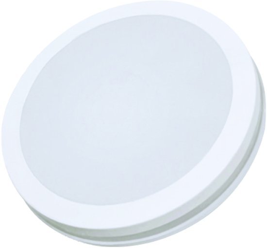 מנורה צמודת תקרה עגולה מוגנת מים קוטר 50 ס"מ Liper IP65 60W – צבע גוף לבן גוון אור 3000K