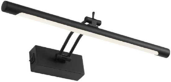 תאורת אמבטיה מתכווננת Braytron SARA 10W – צבע גוף שחור – CCT 3000K-6500K