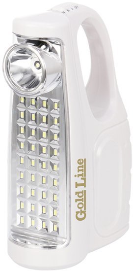 תאורה נטענת ניידת 36 נורות עם פנס ותאורת צד Gold Line ATL-189