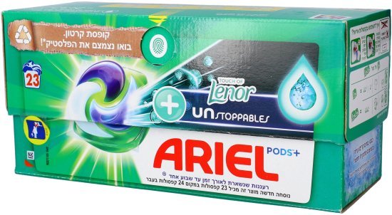 Ariel קפסולות ג׳ל לכביסה בניחוח לנור 23 קפסולות