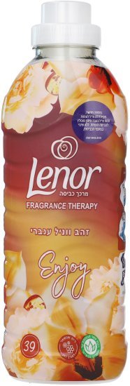 Lenor מרכך כביסה מרוכז בניחוח סחלב ווניל 819 מ״ל
