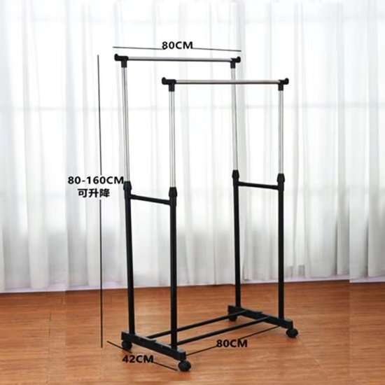 מתלה בגדים 2 קומות Ramos