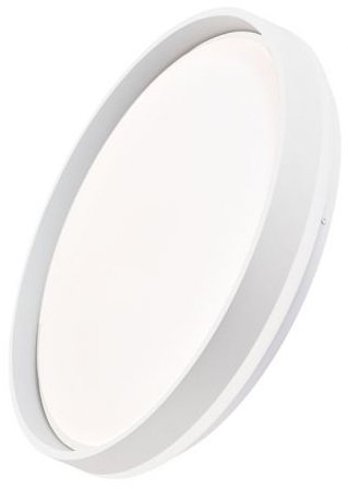 מנורה צמודת תקרה עגולה Omega FLY 60W – גוון אור מתחלף 3000K-6500K + כפתור – צבע לבן