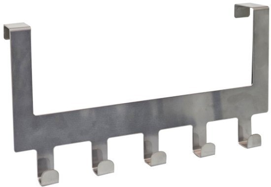 מתלה בגדים 5 קולבים מבית SIH - ניקל