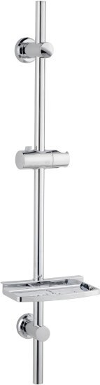 מוט רחצה למקלחת 75 ס"מ Aquila – כרום / ניקל